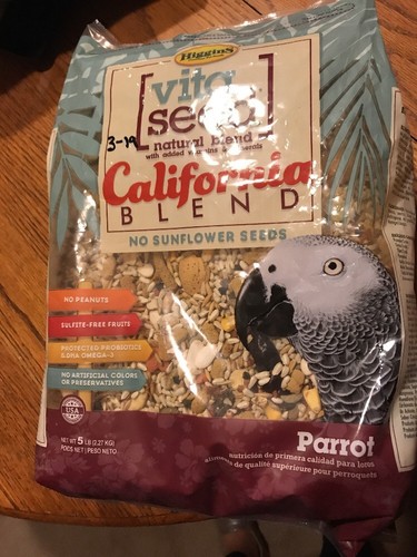 3&5 lb Higgins Vita California Blend & Gourmet Blend Parrot Food