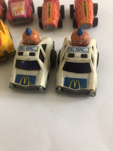 8McDonalds Happy Meal Cars Vintage 1984