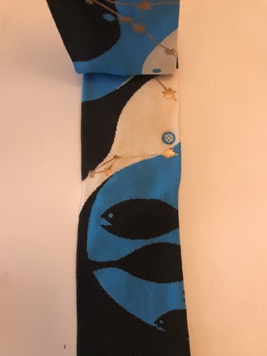 Stance Women Zodiac Collection Socks Sz Medium 8-10.5 Black Blue Crew Pisces NWT