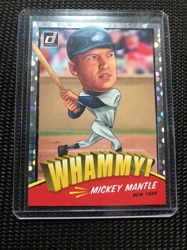 2018 Donruss Wammy #1 Mickey  Mantle MINT!