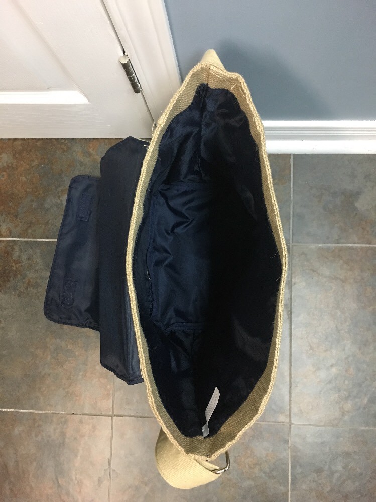 Corona Burlap Messenger Bag Cross Body Shoulder Bag 16” Cerveza Beer