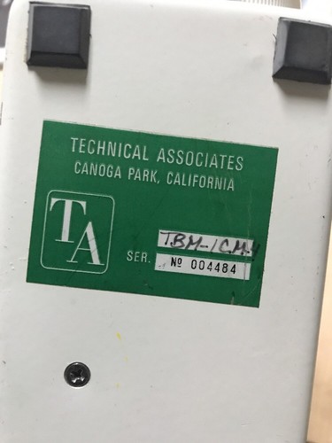 Technical Associates TBM-IC Mark IV Radiation Detector