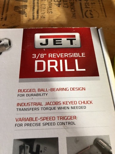 Jet 3/8 Reversible Dril