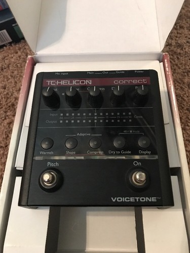 TC Helicon VoiceTone Correct, Includes Power Supply