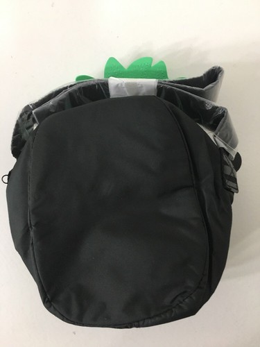 VICTORIA'S SECRET PINEAPPLE COOLER TOTE BLK/GREEN/NEON YELLOW NEW