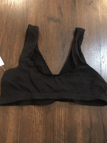 NWT Motherhood Maternity Black Nursing Comfort Easy Breastfeeding Sleep Bra