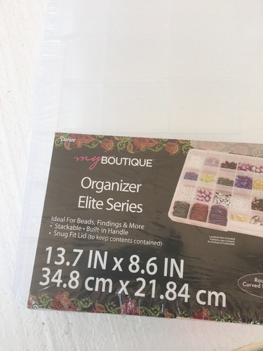 Darice 1157-11 No Spill Organizer 13.7-Inch-by-8.6-Inch-by-1.37-Inch