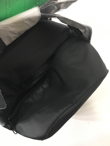 VICTORIA'S SECRET PINEAPPLE COOLER TOTE BLK/GREEN/NEON YELLOW NEW