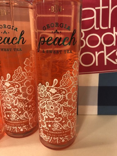 3 - Bath & Body Works Georgia Peach & Sweet Tea Fragrance Mist/Spray