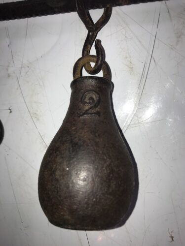 Antique Bourne & Chambers #40 Traders Fur Antique Scale
