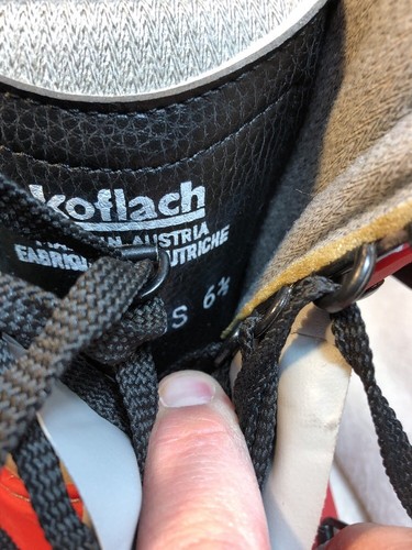 KOFLACH Vario Soft Mountaineering Climbing Boots Men's US Size Right 7 Left 6.5