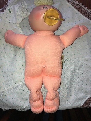 Vintage Cabbage Patch Preemie With Pacifier And Original Dress Wrap