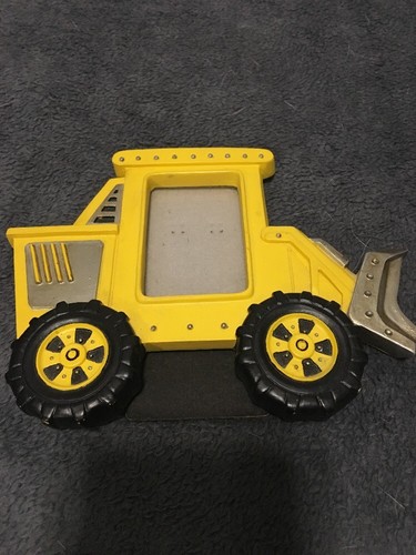 Four Silver Pewter Baby Boy Tractor Farm Dozer Picture Frames Baby 4 X 6 Photo