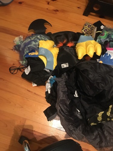Huge Lot Of  Halloween Costume Items Capes Hats Mask