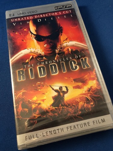 UMD Video PSP Unrated Director’s Cut The Chronicles Of Riddick