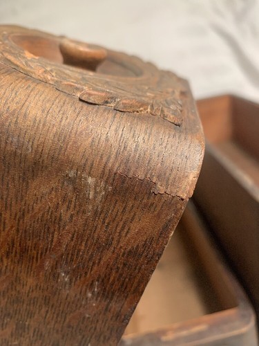 Antique Singer Sewing Machine Oak Drawers 4 (four)