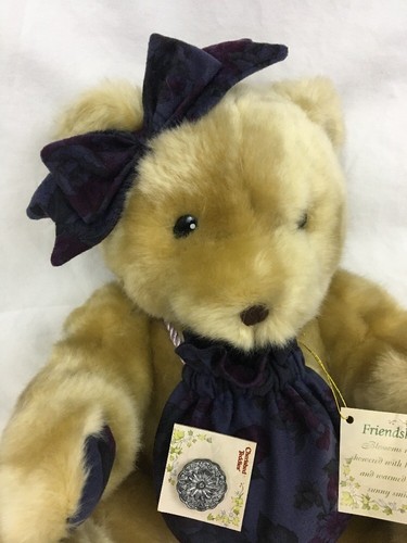 Enesco Cherished Teddies Plush Friendship Bear Stuffed Toy Teddy Bear Soft