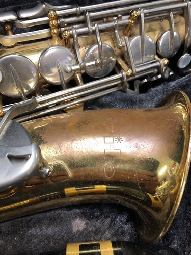 Vito Saxaphone With Case & Mouthpiece 065504 Made In Japan!