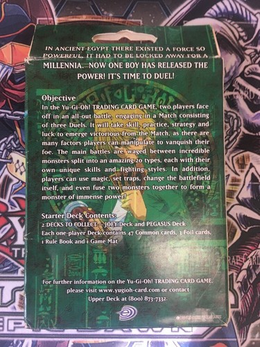 Yu-Gi-Oh! TCG - Starter Deck: Joey - SDJ - US & Canada Ed. - Factory Sealed