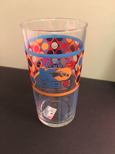 2013 Kentucky KY Derby Mint Julep Glass Churchill Downs