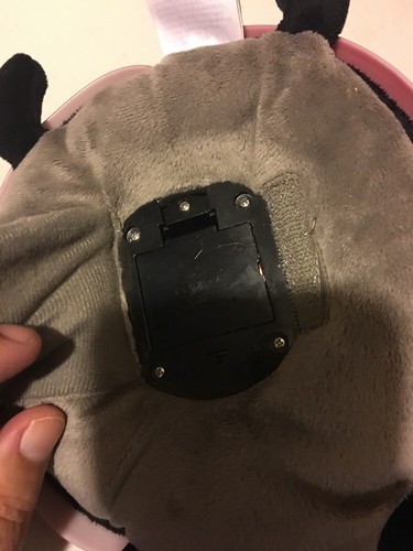 Cloud B Twilight turtle black & red childs ceiling stars light plush