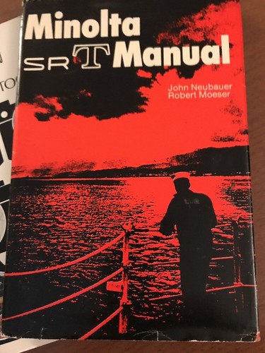 Lot Of 3 Vintage Camera Photograpy Books Minolta SR-T