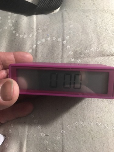 Lexon  LR130.G7 Flip Clock Alarm Clock Dark Grey