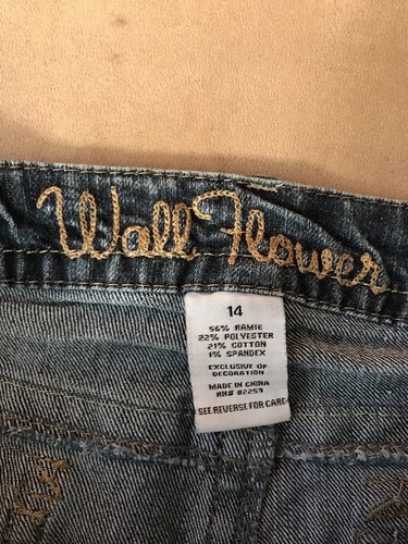 Wallflower Girls Jeans/ Size 14/ Boot Cut