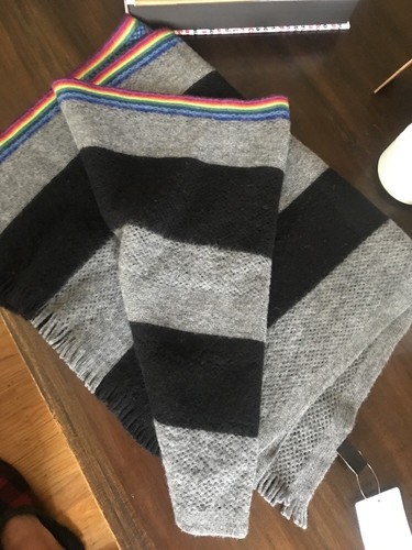 paul smith Mens Scarf Oversized Wool Made In Germany New