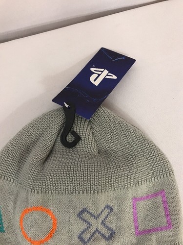 Playstation Knit Beanie Hat Cap Adult Size Controller Symbols Officially License