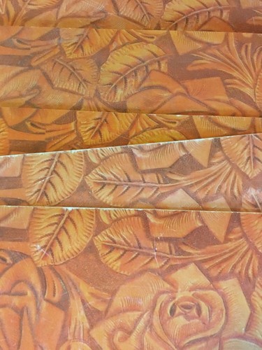 Lot Of 10 Western Placemats Rosettes Vinyl easy wipe clean