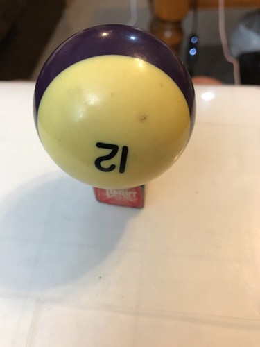Vintage Regulation #12 Billiard Pool Ball