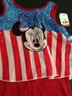 Disney Girls Minnie Mouse Tank Top Red White & Blue Size (XS) 4/5