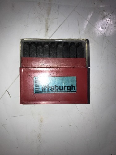 36pc Number and Letter Punch Set 1/8