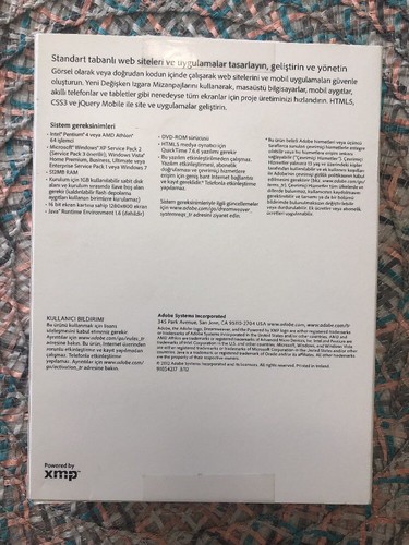 Adobe Dreamweaver CS 6 CS6 PC/Window - Full Retail Version