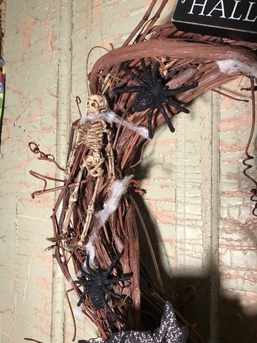 Handmade Halloween Wreath