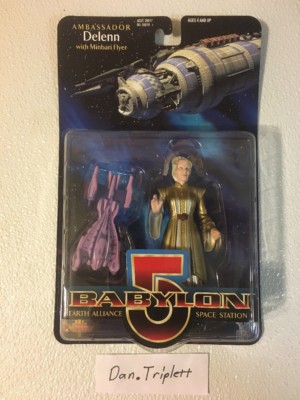 Babylon 5 - Ambassador Delenn w/ Minbari Flyer (Alternate Outfit) (NEW)