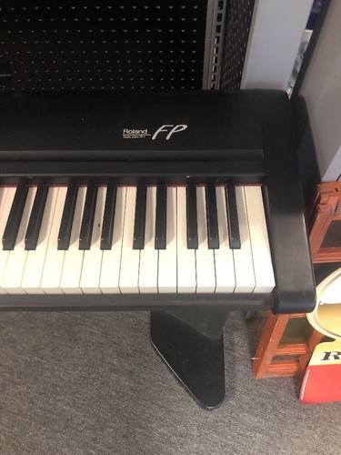 Retro Roland Fp FP-1 Electric Digital Piano With Speaker Built In Stand See Desc