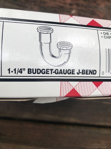 NEW Dearborn Brass 1 1/4” Budget Gauge J Bend 2650-1