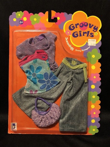 MANHATTAN TOY Groovy Girls GEAR Clad in Plaid JEANEOLOGY Glamour and Grace ROBE