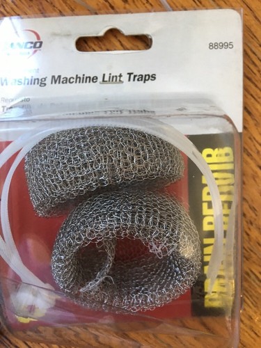 Lot 26 Danco  Aluminum Lint Traps Washing Machine  Mesh Snare Drain Sink Screens