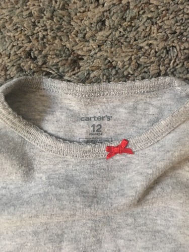 Carters Baby Girl Pajamas Size 12 Months