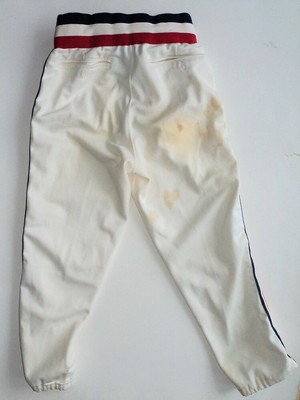 1983 Lenny Faedo Minnesota Twins Game Used Home Pants -