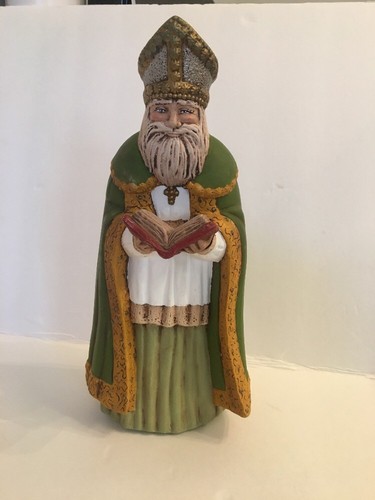 POSS CERAMIC FIGURE NATIVITY SCENE WISEMAN MAGI KING CHRISTMAS 11” TALL