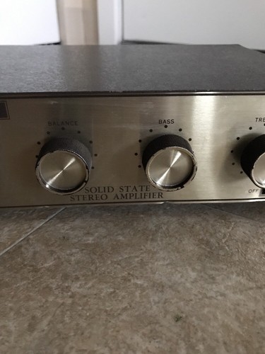 **Vintage** XAM MARK II T SOLID STATE STEREO AMPLIFIER **Rare**