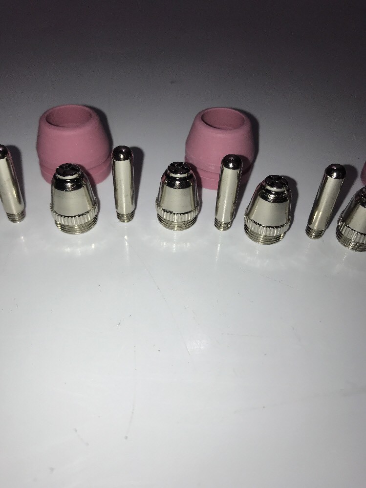 Plasma Cutter Torch Consumables KIT TIPS 40 / 50 / 60 Amp for GENSSI SG-55 AG-60