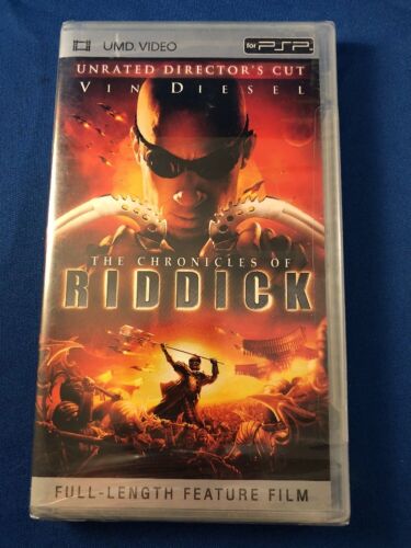 UMD Video PSP Unrated Director’s Cut The Chronicles Of Riddick