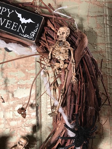 Handmade Halloween Wreath