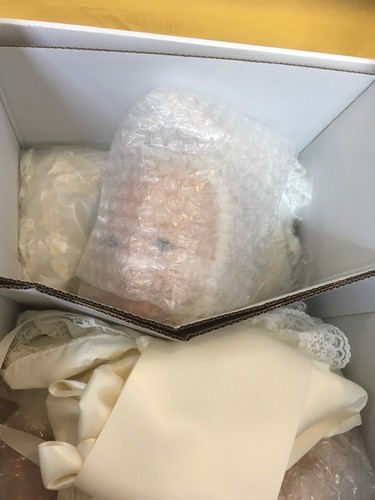 Royal Baby Christening Prince George Porcelain Doll Danbury Rattle NEW  3