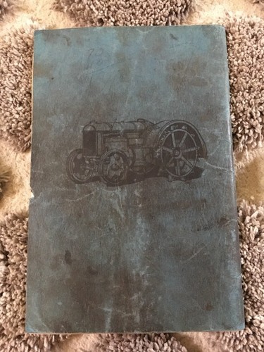 Fordson Antique Tractor Manual John Deere D Oliver Farmall Hart Parr Case Rumely